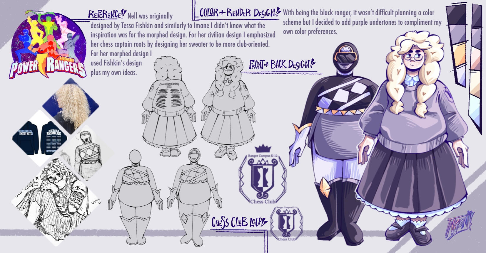 Nell Character Design