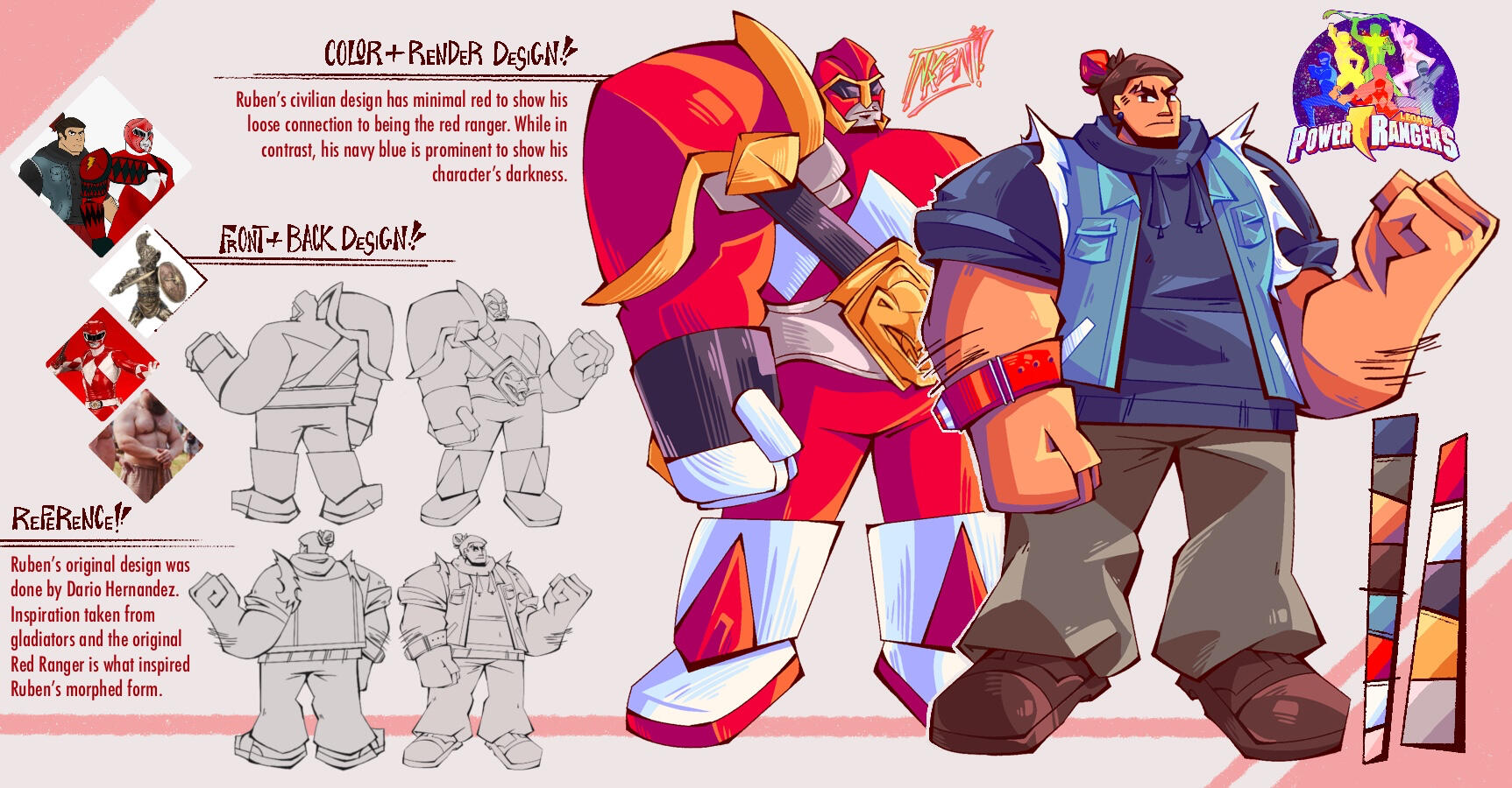 Ruben Character Design