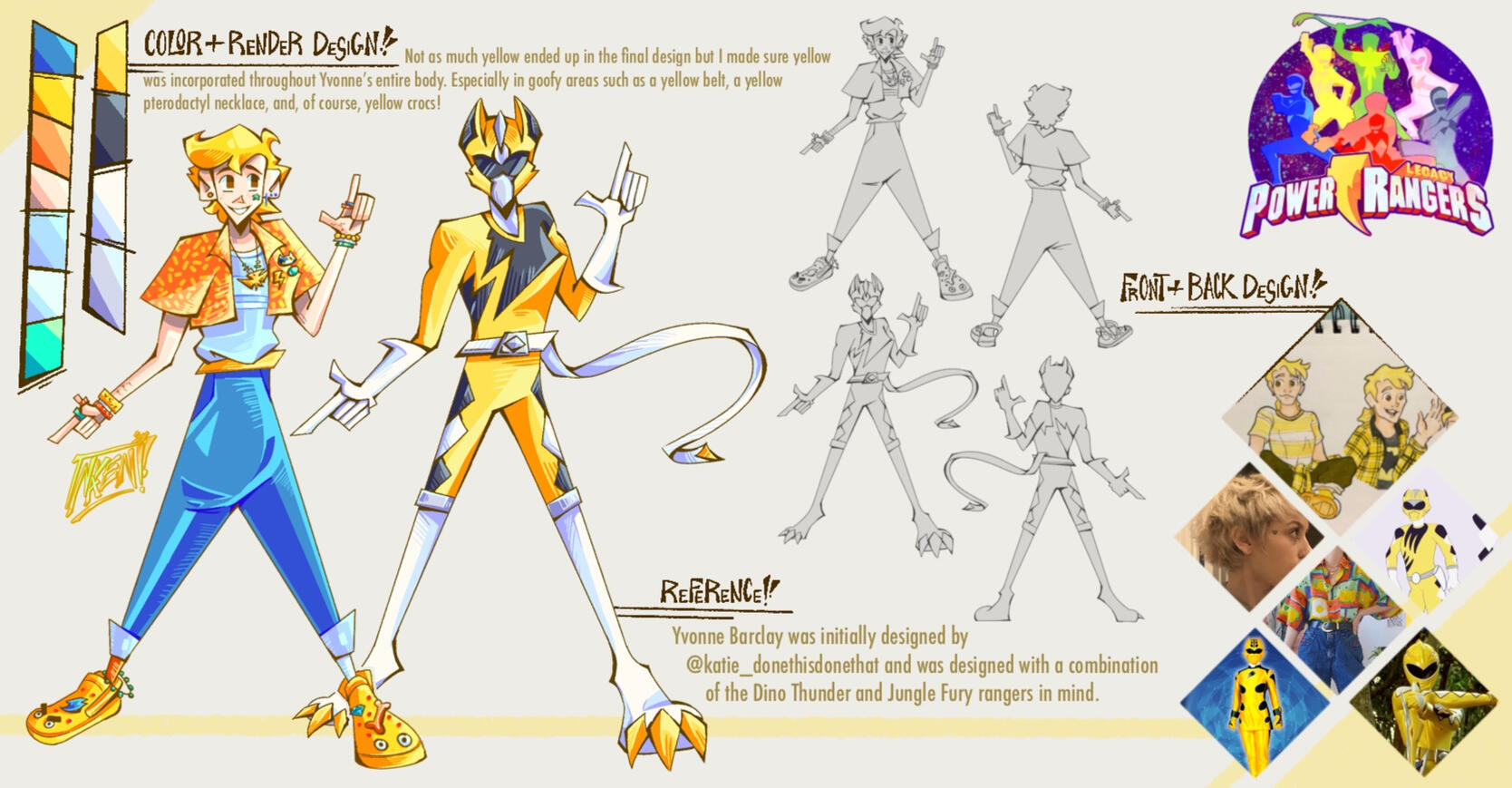 Yvonne Character Design