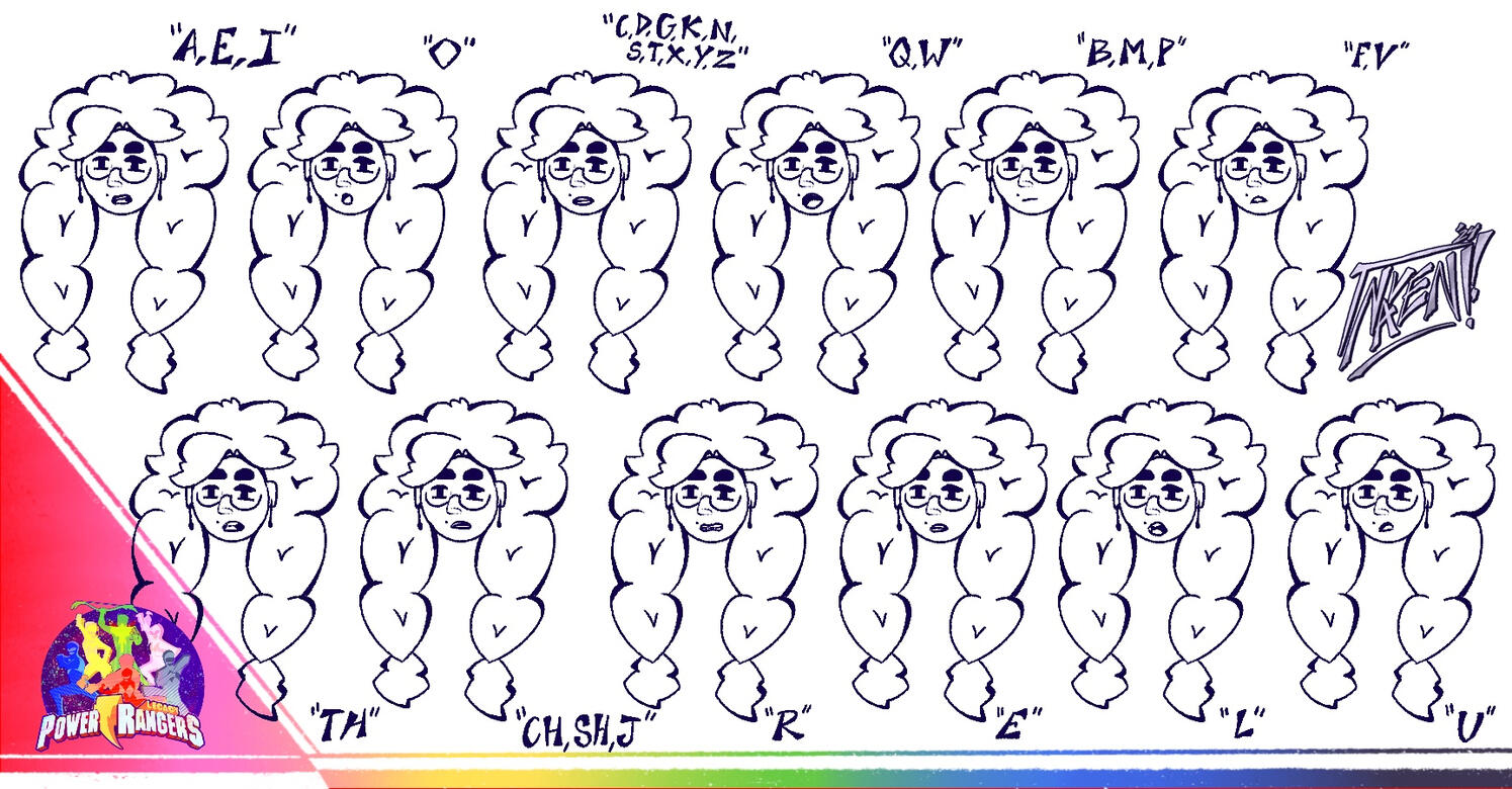 Nell Lipsync Sheet