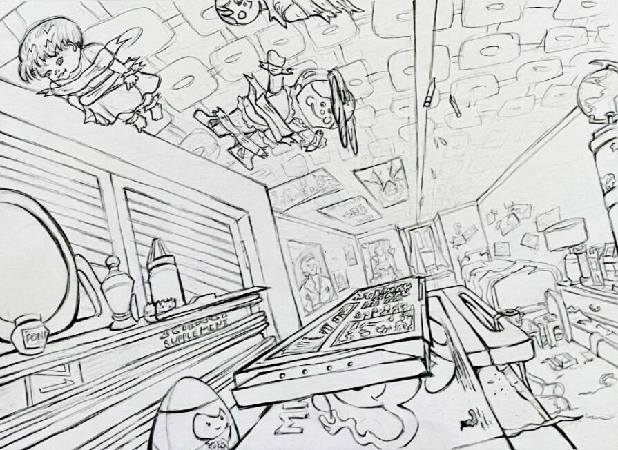 70s Bedroom (Different POV)
