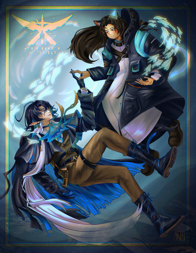 Arknights Illustration for NyantodaMax145