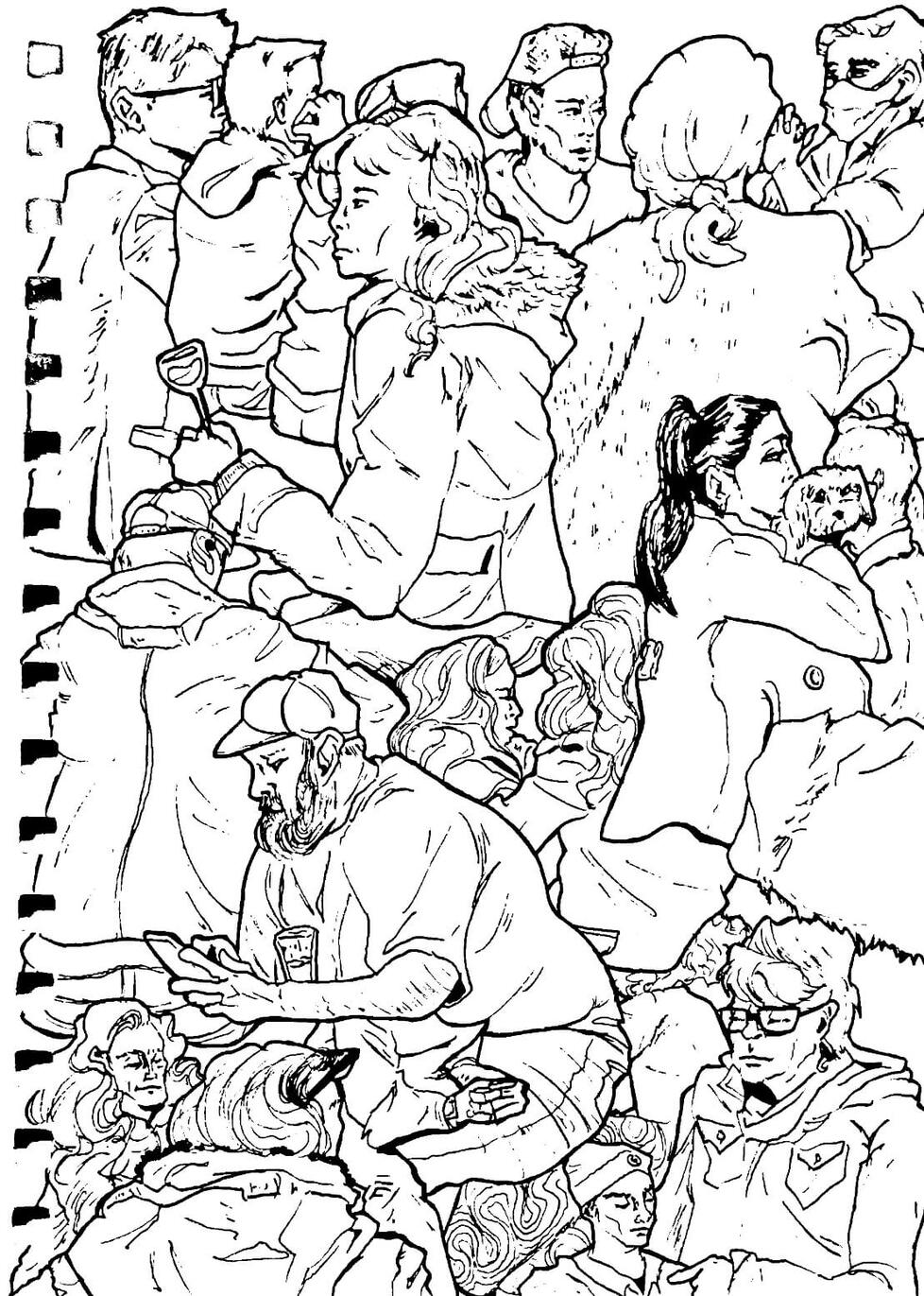 Life Drawing at Alvarado Street Brewery